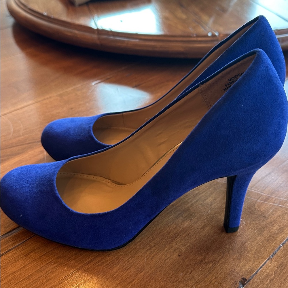 Mootsies Tootsies Royal Blue Heels